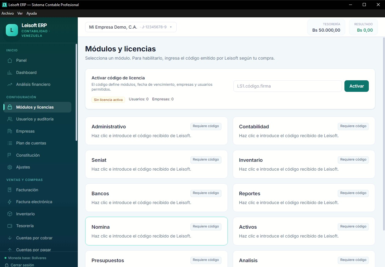 Software contable a medida para empresas venezolanas